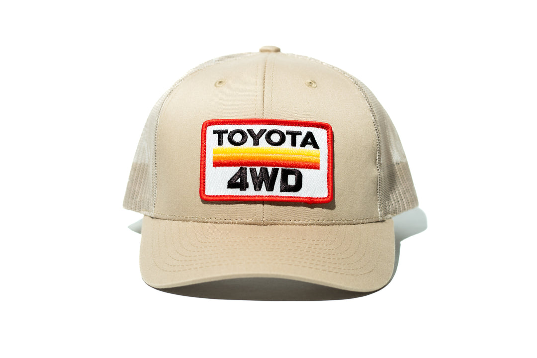 CH4x4 3 Colors Vintage Trucker Style Hat for Toyota Enthusiasts
